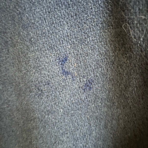 Vintage Navy Varsity Jacket - Picture 4 of 7